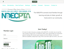 Tablet Screenshot of ndecpta.com